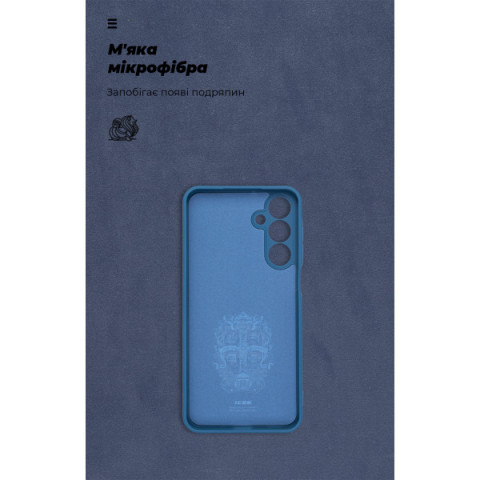 Чохол ArmorStandart ICON для Samsung A16 4G (A165) Camera cover Blue (ARM80131)