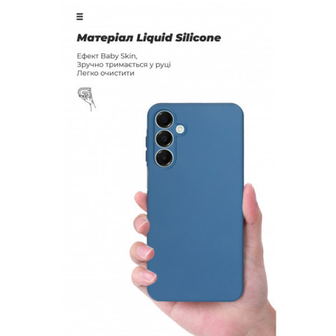 Чохол ArmorStandart ICON для Samsung A16 4G (A165) Camera cover Blue (ARM80131)