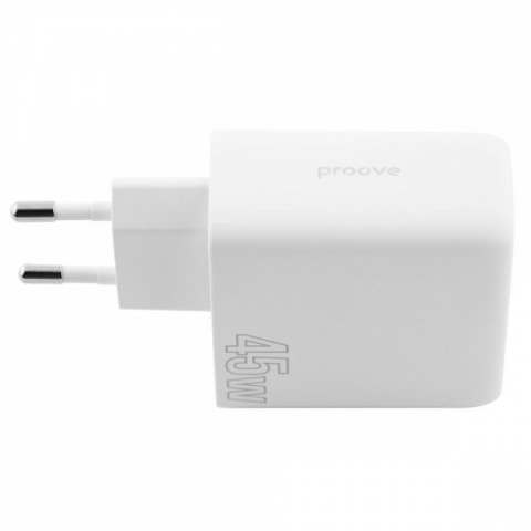 МЗП Proove Silicone Power 45W (Type-C + USB) white Купити в Україні
