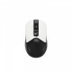 Миша бездротова A4Tech Fstyler FB12S (Panda), USB, колір чорний + білий