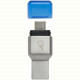 Картрідер Kingston MobileLite Duo 3C Dual Interface USB3.1 Type-A and Type-C microSD (FCR-ML3C) Metall Casing