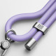 Ремінець для смартфону ArmorStandart Silicone Rope Titanium Violet with Grey holder (ARM76274)