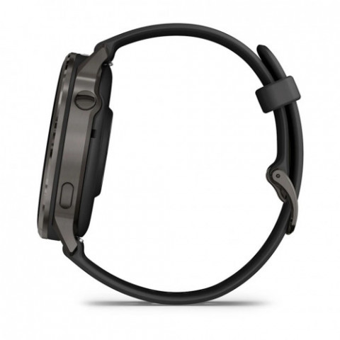 Смарт-годинник Garmin Venu 4 45mm Black with Black Silicone (010-03014-40)