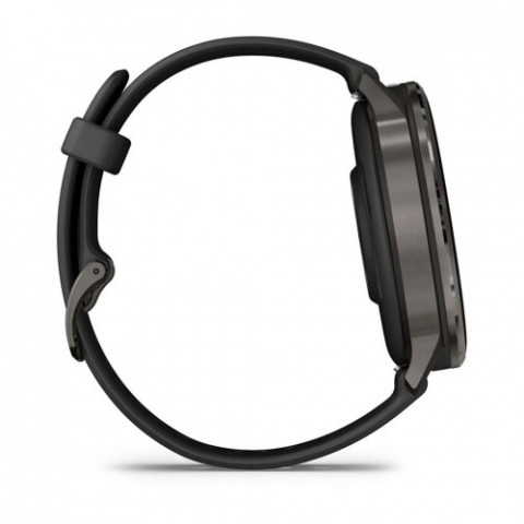 Смарт-годинник Garmin Venu 4 45mm Black with Black Silicone (010-03014-40)