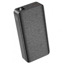 Зовнішній акумулятор (павербанк) XO PR144 20000mAh Black (XO-PR144B/29195)