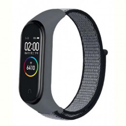 Ремінець BeCover Nylon Style для Xiaomi Mi Smart Band 7 Gray (707659)