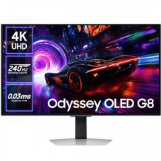 Монітор Samsung 32" Odyssey G81SF HDMI, DP, USB-C, Bluetooth, VA, 3840x2160, 240Hz, 0,03ms