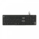 Клавіатура A4-Tech Fstyler FX55 (Black), колір чорний, USB
