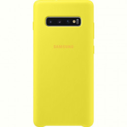 Чохол-накладка Samsung Silicone Cover для Samsung Galaxy S10+ SM-G975 Yellow (EF-PG975TYEGRU)