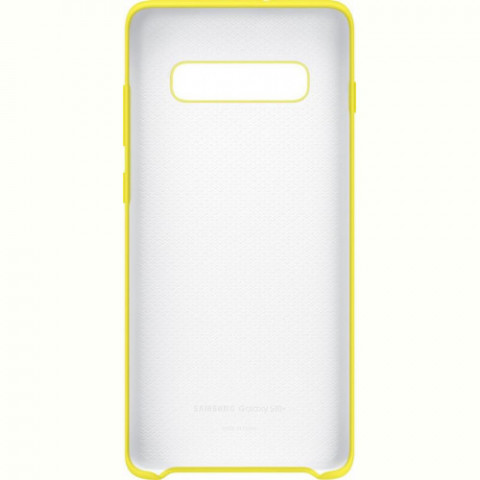 Чохол-накладка Samsung Silicone Cover для Samsung Galaxy S10+ SM-G975 Yellow (EF-PG975TYEGRU)