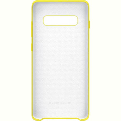 Чохол-накладка Samsung Silicone Cover для Samsung Galaxy S10+ SM-G975 Yellow (EF-PG975TYEGRU)