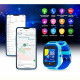Дитячий смарт-годинник Garmix PointPRO-200 4G/GPS/WiFi Blue