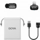 Бездротовий петличний мікрофон BOYA mini-16 Lightning Black Купити в Україні