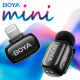 Бездротовий петличний мікрофон BOYA mini-16 Lightning Black Купити в Україні