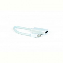 Адаптер Cablexpert (A-mDPM-HDMIF-02-W) MiniDisplayPort-HDMI, 0.15м