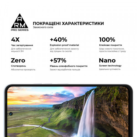 Захисне скло ArmorStandart Pro для Tecno Spark Go 2 4G (ARM87128)