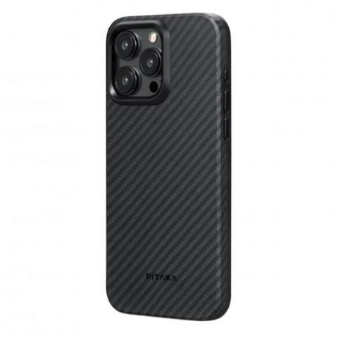 Чохол Pitaka MagEZ Case Pro 4 Twill 1500D для iPhone 15 Pro Black/Grey (KI1501PP)