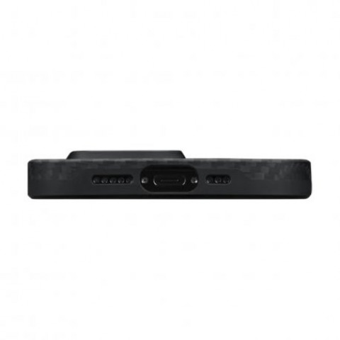 Чохол Pitaka MagEZ Case Pro 4 Twill 1500D для iPhone 15 Pro Black/Grey (KI1501PP)