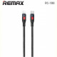 Кабель Remax RC-188i CL USB Type-C - Lightning (M/M), 20W, 1 м, Black (6954851243250)