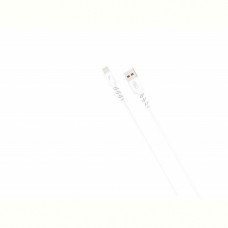 Кабель SkyDolphin S07L TPE High Elastic Line USB - Lightning 1м, White (USB-000593)