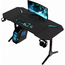 Геймерський комп'ютерний стіл GT Racer T-1211 (120x60x73) Black