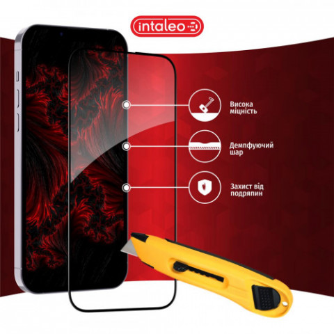Захисне скло Intaleo Full Glue для Samsung Galaxy S25 SM-S931 Black (1283126607899)