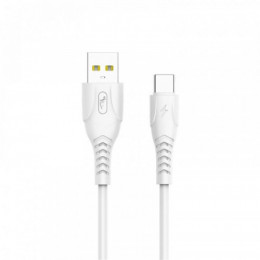 Кабель SkyDolphin S08T USB - Type-C 1м, White (USB-000562)