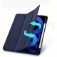 Чохол BeCover Tri Fold Soft TPU з кріпленням Apple Pencil для Apple iPad Air 11" M2 2024 Deep Blue (711401)