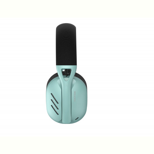 Bluetooth-гарнiтура Hator Hyperpunk 2 Wireless Tri-mode Black/Mint (HTA-858)