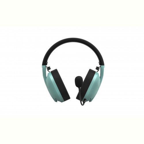 Bluetooth-гарнiтура Hator Hyperpunk 2 Wireless Tri-mode Black/Mint (HTA-858)