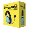 Bluetooth-гарнiтура Hator Hyperpunk 2 Wireless Tri-mode Black/Mint (HTA-858)