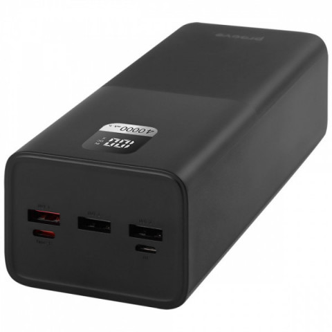 Універсальна батарея Proove Giant Lite 40000mAh (22.5W) Black (PBGI20312201) Купити в Україні