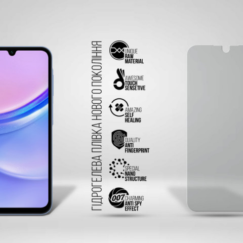 Гідрогелева плівка ArmorStandart Anti-spy для Samsung A15 4G (A155) (ARM72466)