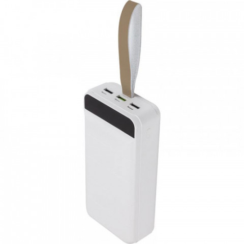 Універсальна мобільна батарея PowerPlant 36000mAh White (PB930166)