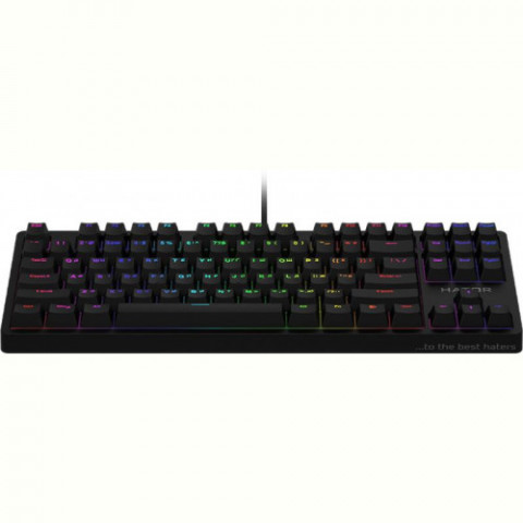 Клавіатура Hator Rockfall TKL Mecha Pink (HTK-621) Black USB