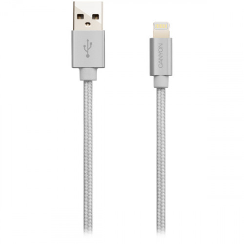 Кабель Lightning Canyon USB2.0 AM/Apple Lightning White 0.96m (CNS-MFIC3PW)