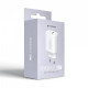 Мережевий зарядний пристрій ArmorStandart Poweraze 25W GaN Type-C + USB-A White (ARM87067)