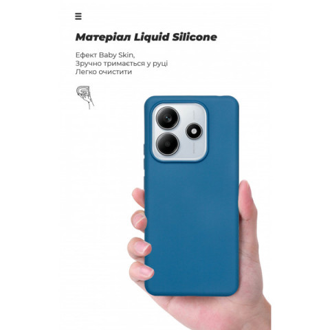 Чохол ArmorStandart ICON для Xiaomi Redmi Note 14 5G Dark Blue (ARM82303)