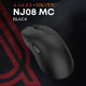 Бездротова миша Ajazz x Nacodex NJ08 MC Black (NJ08-MC-B) Купити в Україні