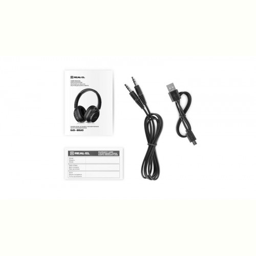 Bluetooth-гарнітура REAL-EL GD-860 Black