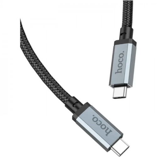 Кабель Hoco US05 USB Type-C - USB Type-C (40Gbps), USB4, 100W, 2 м, Black (US052B)