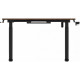 Комп’ютерний стіл з електрорегулюванням висоти Sihoo D05 1.4m Walnut/Black (D05-104/D05-107) Купити в Україні