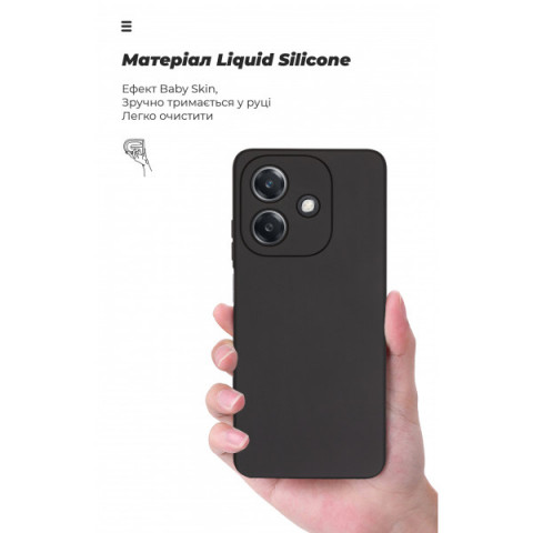 Чохол ArmorStandart ICON для OPPO A3 4G / A3x 4G / A40m 4G Camera cover Black (ARM80883)