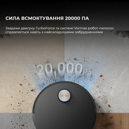 Робот-пилосос Dreame X50 Ultra Complete Black (RLX85CE-4-BL)