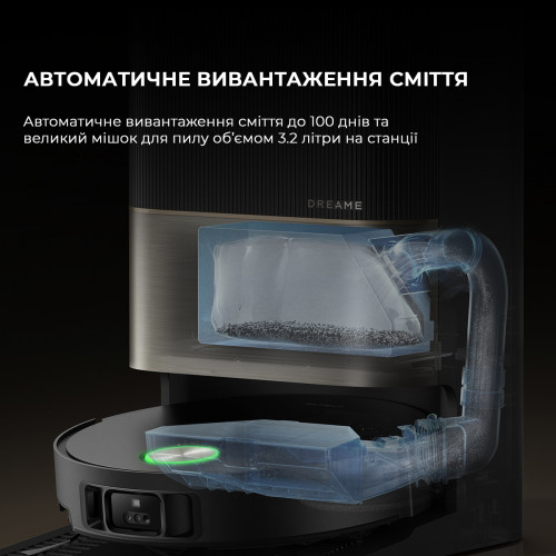 Робот-пилосос Dreame X50 Ultra Complete Black (RLX85CE-4-BL)
