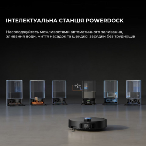 Робот-пилосос Dreame X50 Ultra Complete Black (RLX85CE-4-BL)
