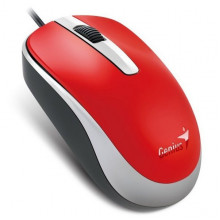 Миша Genius DX-120, USB-A, червоний