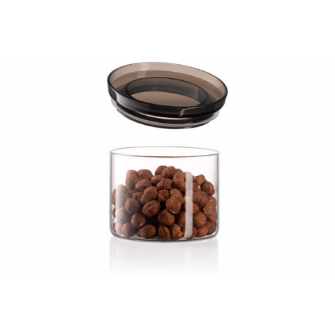 Банка для зберігання ARDESTO Fresh, 380мл, скло, пластик, прозорий