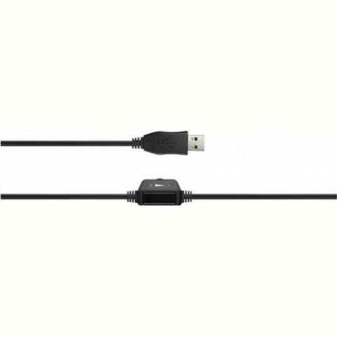Гарнітура Canyon CHSU-1 USB Black (CNS-CHSU1B)