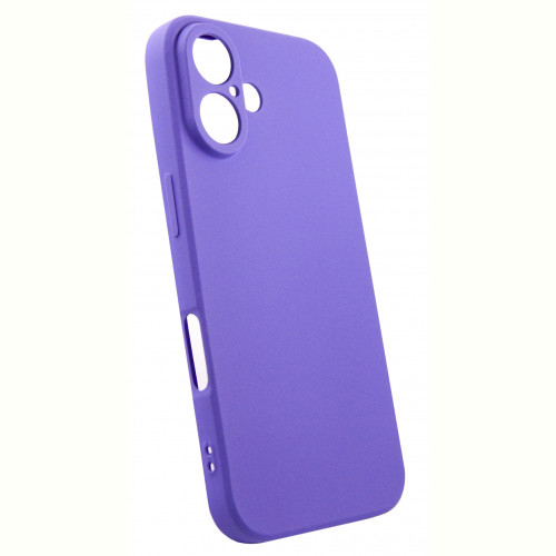 Чохол-накладка Dengos Carbon для Apple iPhone 16 Plus Purple (DG-TPU-CRBN-211)